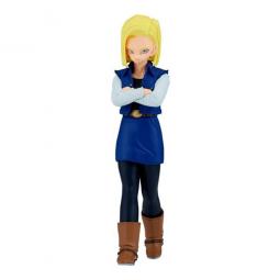 Figura banpresto dragon ball z solid edge works android 18 17cm