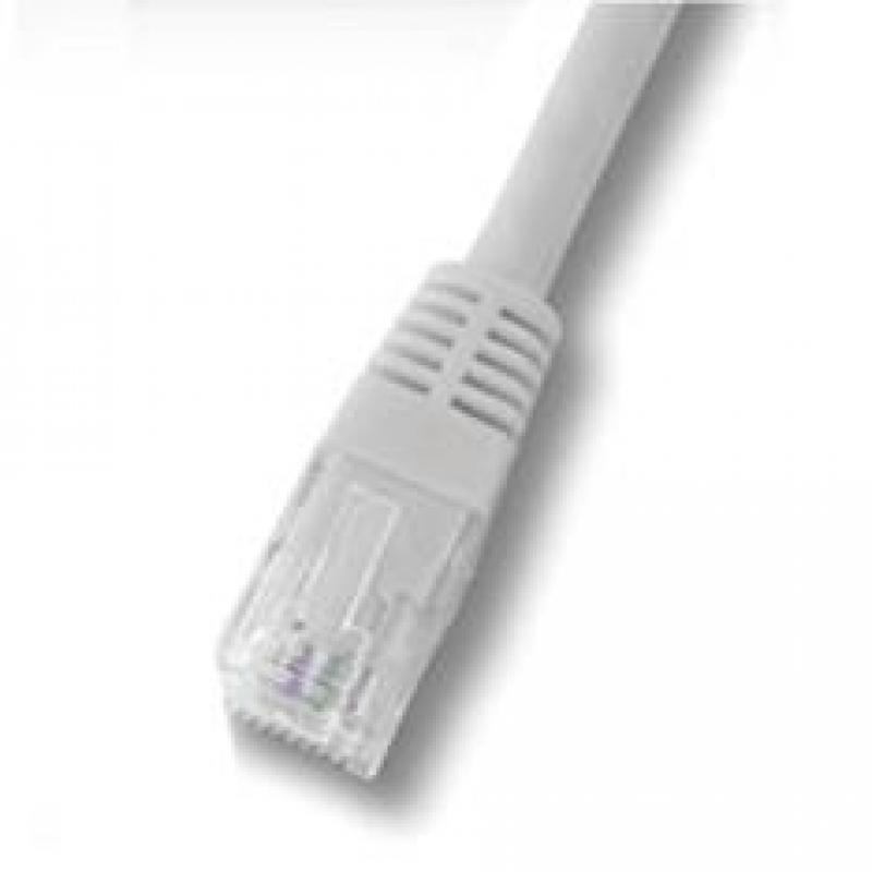 Cable red latiguillo rj45 ftp cat 6 0.5m gris - Imagen 1
