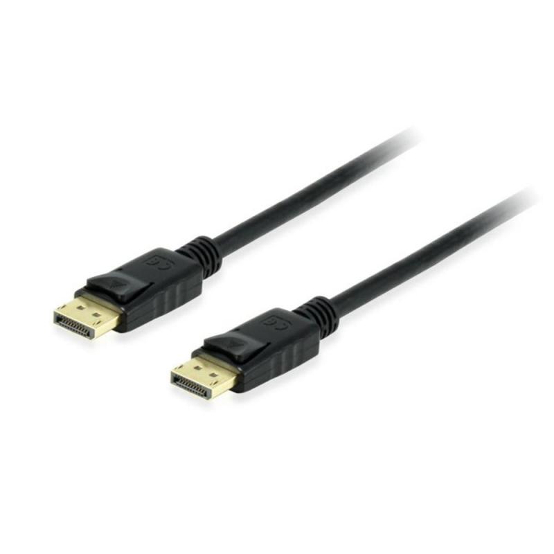 Cable displayport 8k equip 1m -  macho - macho -  negro