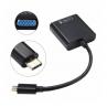 Adaptador usb tipo c a vga fhd equip macho - hembra