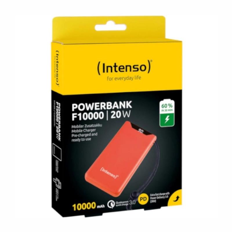 Powerbank intenso f10000 naranja 10000 mah