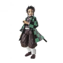 Figura tamashii nations sh figuarts demon slayer kimetsu no yaiba tanjiro kamado 14cm