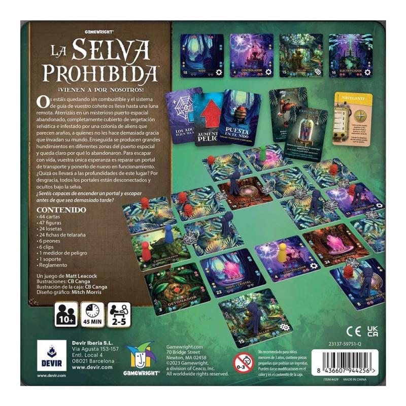 Juego de mesa la selva prohibida