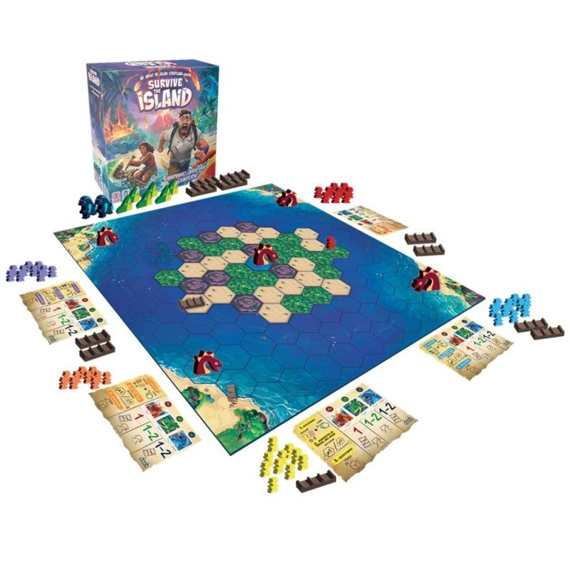 Juego de mesa survive the island