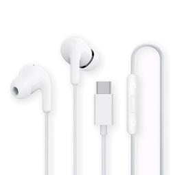 Auriculares xiaomi earphones usb tipo c blanco