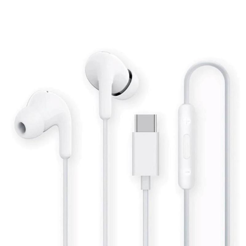 Auriculares xiaomi earphones usb tipo c blanco