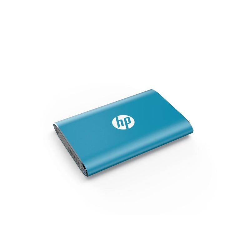 Disco duro externo ssd hp p500 250gb usb tipo c azul