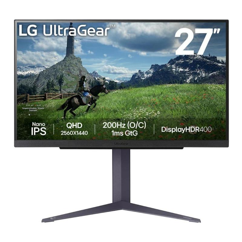 Lg 27gs85q 27pulgadas 2560 x 1440 1ms hdmi displayport usb reg. altura