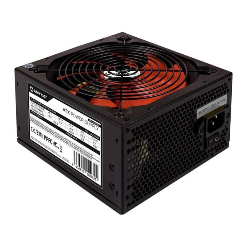 Fuente de alimentacion unykach uk210551 gaming atx 550w