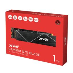 Disco duro interno solido ssd adata xpg gammix s70 blade 1tb pcie 4.0 nvme