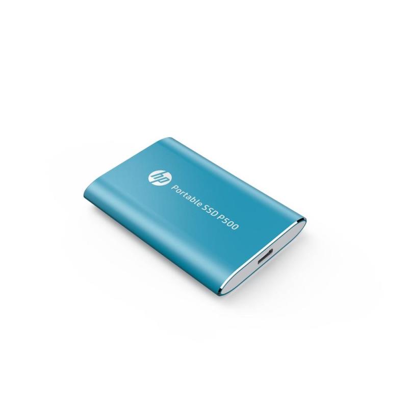 Disco duro externo ssd hp p500 500gb usb tipo c azul