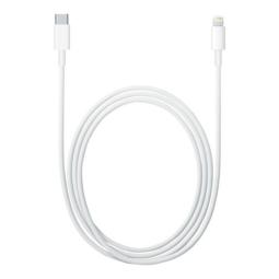 Cable lightning a usb tipo c apple 1m - macho - macho - blanco