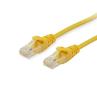 Cable de red equip latiguillo rj45 u - utp cat6a 0.5m amarillo