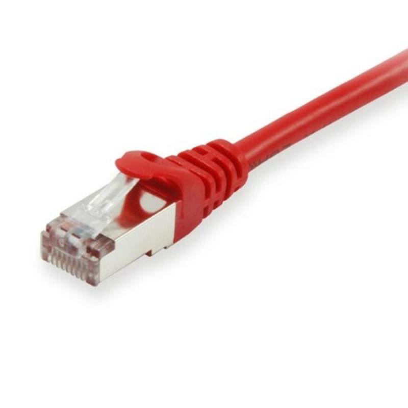 Cable de red equip latiguillo rj45 s - ftp cat6a 0.5m rojo