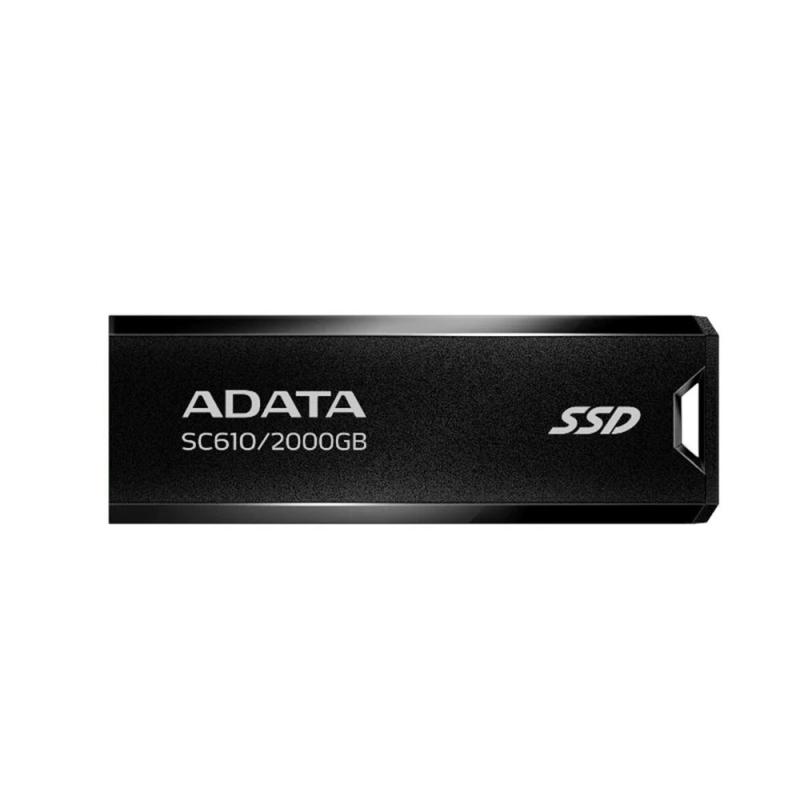 Disco duro externo ssd adata sc610 2tb usb 3.2 negro