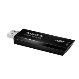 Disco duro externo ssd adata sc610 2tb usb 3.2 negro