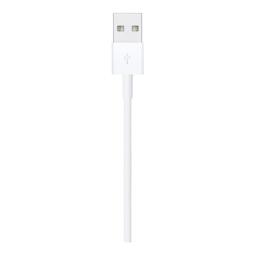 Cable lightning a usb tipo a apple 1m - macho - macho - blanco