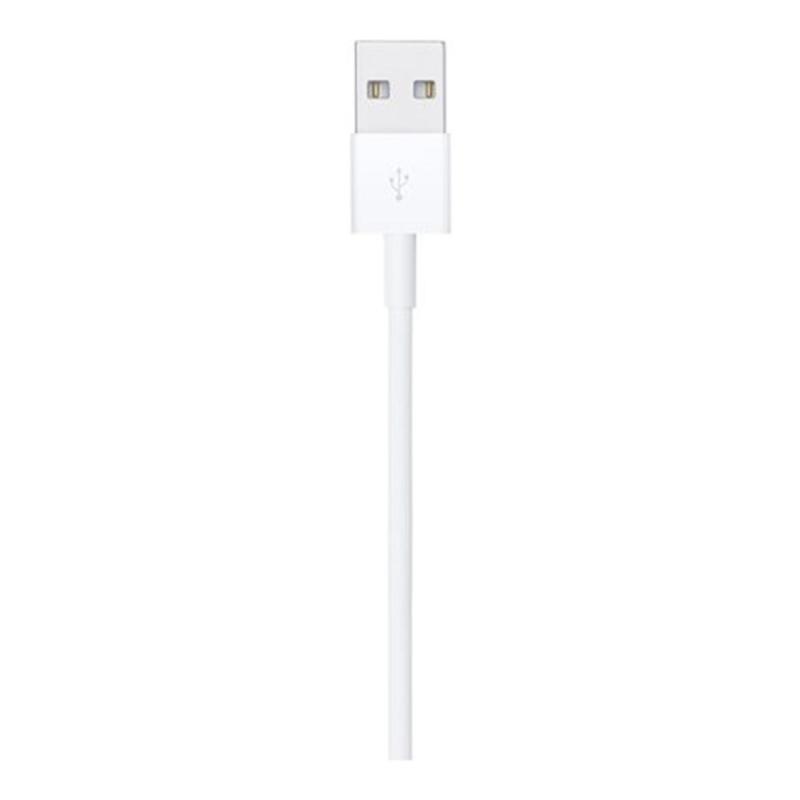 Cable lightning a usb tipo a apple 1m - macho - macho - blanco