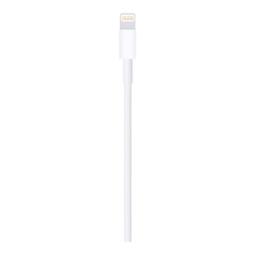 Cable lightning a usb tipo a apple 1m - macho - macho - blanco