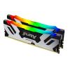 Memoria ddr5 32gb 2x16gb kingston - 6400 mhz - pc5 - 51200 - fury renegade rgb - cl32 - 1.1v