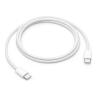 Cable usb tipo c apple 1m - macho - macho - blanco