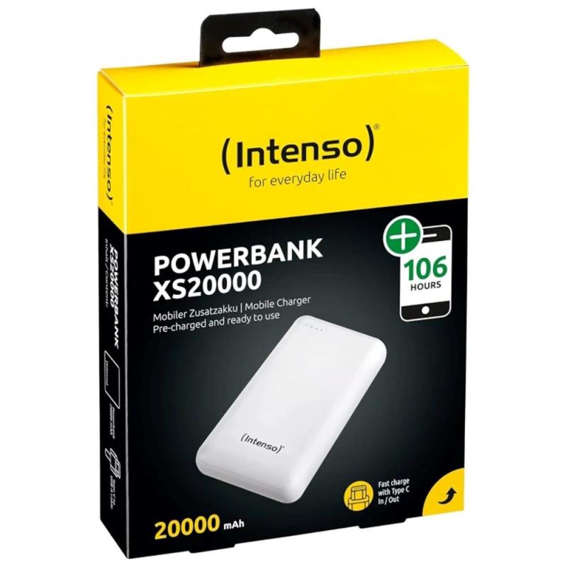 Powerbank intenso xs20000 20000 mah blanco