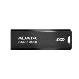 Disco duro externo ssd adata sc610 500gb usb 3.2 negro