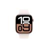 Smartwatch apple watch series 10 gps 46mm rose gold case light blush sport band m - l