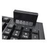 Teclado unykach kb918 usb lector dni