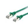 Cable de red equip latiguillo rj45 s - ftp cat6a 15m verde