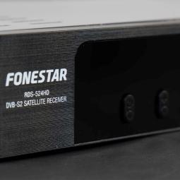 Receptor satelite sobremesa fonestar hd dvb - s2 h.265 rds - 524hd