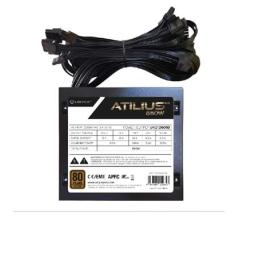 Fuente alimentacion unykach gaming atilius 2.0 black 650w atx 80+ bronze