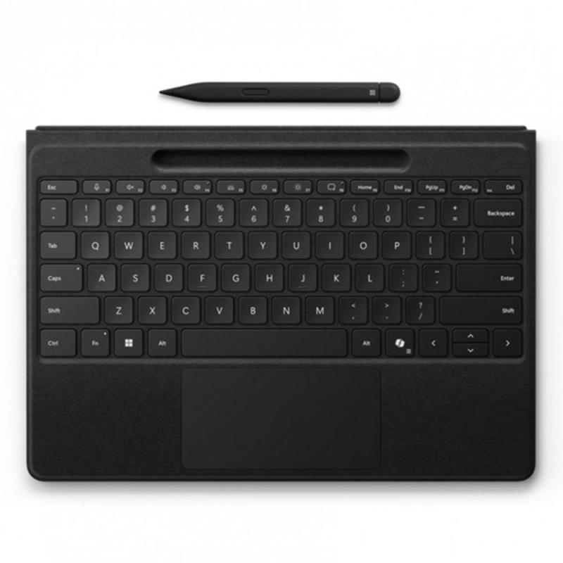 Teclado microsoft surface type cover pro flex + pen para surface pro 10 negro