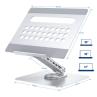 Soporte de escritorio para portatil ewent ew1269 360º + docking station 7 en 1