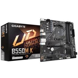 Placa base gigabyte b550m k am4 m - atx - 4x ddr4 - 4x sata3 - 4x usb 3.2 - 4x usb 2.0