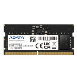 Memoria ram ddr5 8gb adata sodimm 4800mhz