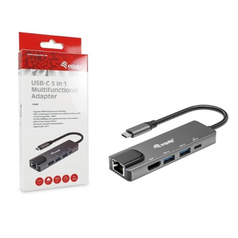 Docking station equip usb tipo c 5 en 1