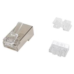 Kit 100 uds conectores rj45 equip categoria 6a stp