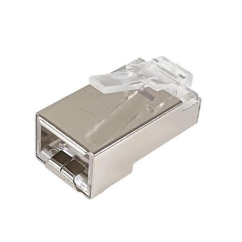 Kit 100 uds conectores rj45 equip categoria 6a stp