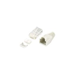 Kit 100 uds conectores rj45 equip categoria 6 utp