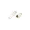 Kit 100 uds conectores rj45 equip categoria 6 utp