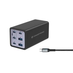 Cargador conceptronic ozul06be 200w + cable usb tipo c