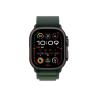 Smartwatch apple watch ultra 2 gps + cell 49mm black titanium case dark green alpine loop large