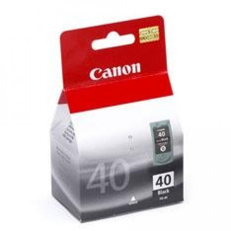 Cartucho tinta canon pg 40 negro 16ml pixma 1600 -  2200 -  2600 -  mp150 -  170 -  190 -  450 -  pg40 - Imagen 1