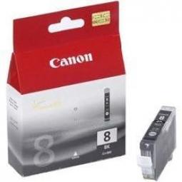 Cartucho tinta canon cli 8bk negro 13ml pixma 4200 -  5200 -  mp500 -  800 - Imagen 1