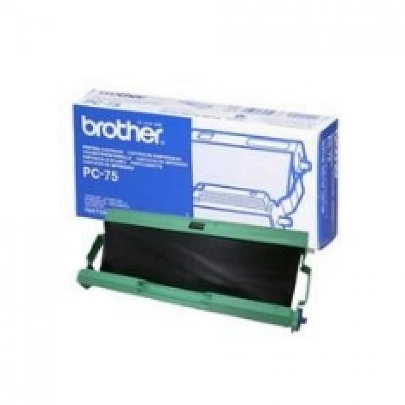 Cinta termica brother pc75 a4 144 paginas fax t104 t106 -  1 paquete - Imagen 1