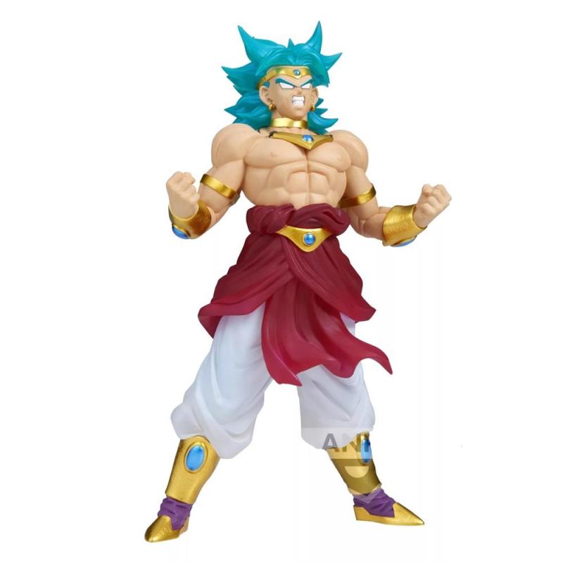 Figura banpresto dragon ball z clearise super saiyan broly 17cm