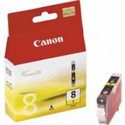 Cartucho tinta canon cli8 amarillo 8ml pixma 4200 -  5200 -  6600 -  mp500 -  800 - Imagen 1