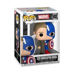 Funko pop marvel split steve rogers - capitán américa