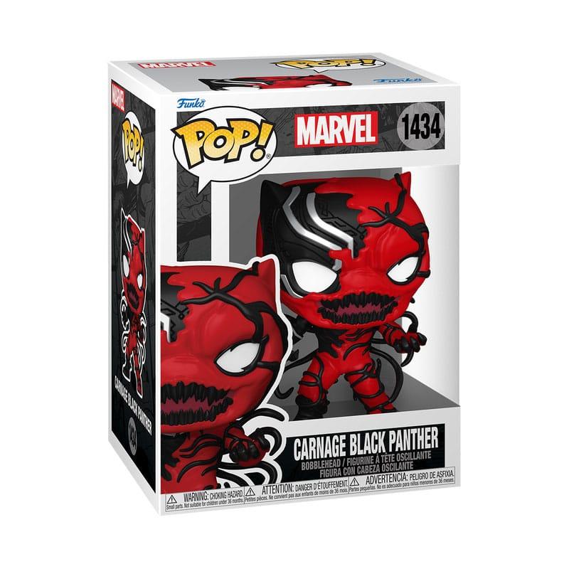 Funko pop marvel carnage black panther